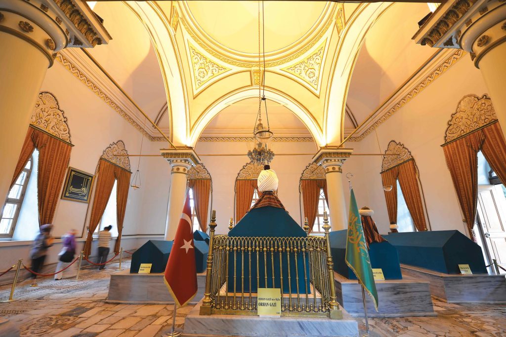 Sarcophagus of Orhan Gazi in Bursa