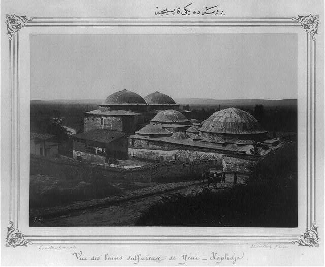 Historic Ottoman thermal bath in Çekirge Bursa