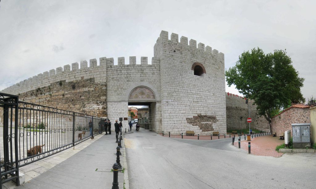 The restored Yer Gate